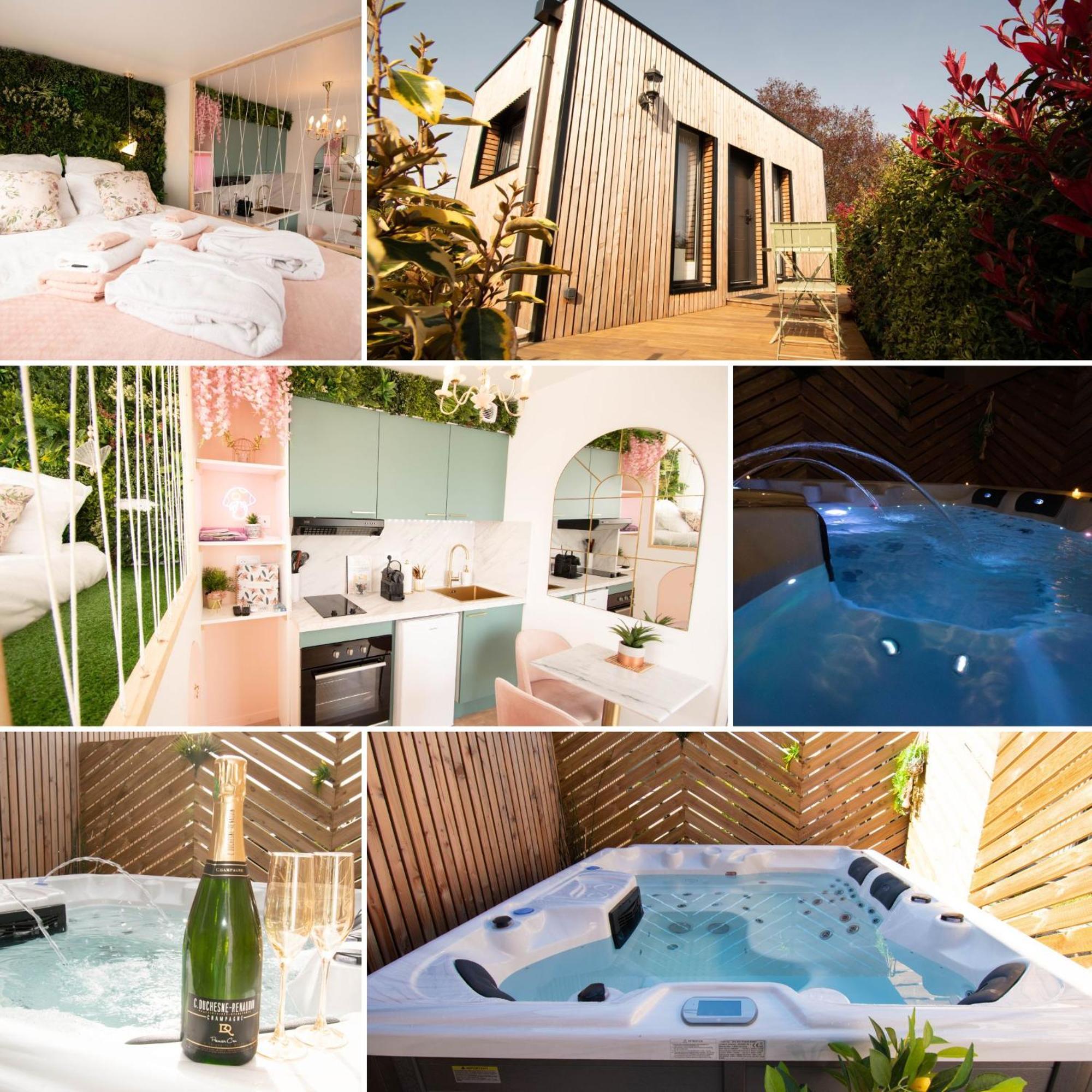 Studio Les 2 Fees - Jacuzzi - Deco Feerique Montfort-sur-Meu Exterior foto